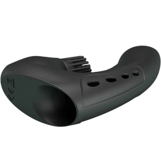 Magic drill vibrator tip degetar cu rotație, Roz