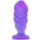 Unisex plug anal cu ventuză, Roz liliachiu