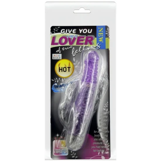 Vibrator multi-orgasmic din TPR, lila
