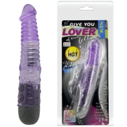 Vibrator multi-orgasmic din TPR, lila