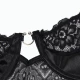 Corset și centură din dantelă, negru, S/M