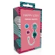 KEGEL BALLS Roz - Set 4 bucăți, diametru 3 cm