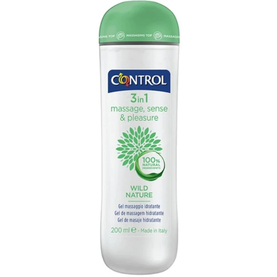Gel de Masaj Wild Nature 3 în 1 - 200ml