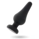 Plug Anal Pipo - Silicon, Negru, 11 cm