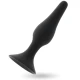 Plug anal Anal Level 4 - Silikon medical, Negru, 15.5 cm.