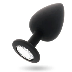 INTENSE - Plug anal, Model M, Negru