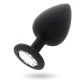 INTENSE - Plug anal, Model M, Negru
