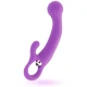 Vibrator Naila - Stimulare G-spot, Violet, 17.5 cm.