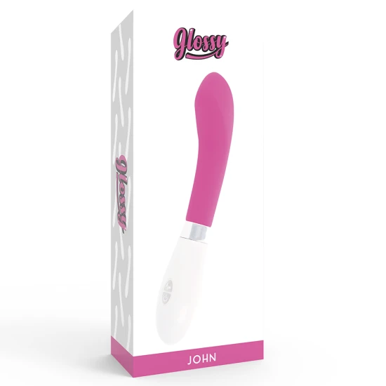 Vibrator John - 10 funcții, Roz