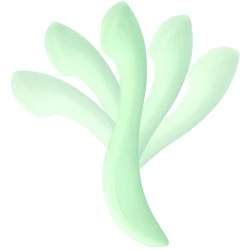 Vibrator G-spot MIA Devon, silicon medical, verde, 20 cm
