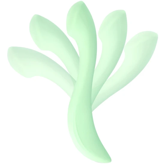 Vibrator G-spot MIA Devon, silicon medical, verde, 20 cm