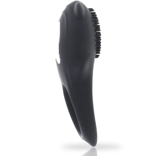 COLOSSEO - Inel pentru penis, telecomandă, Negru