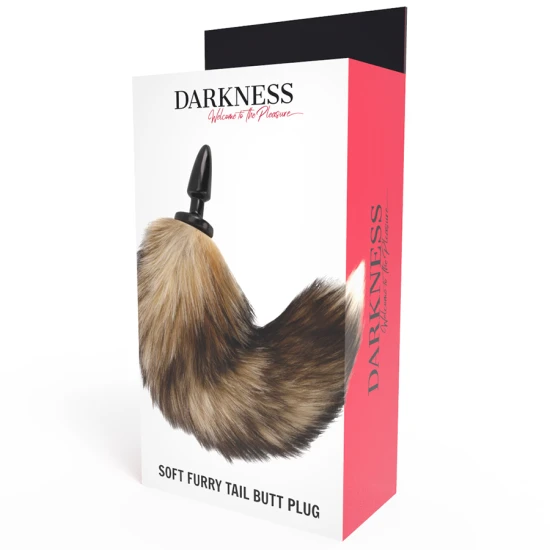 Coada Darkness, Plug Anal 10 Cm, Natural