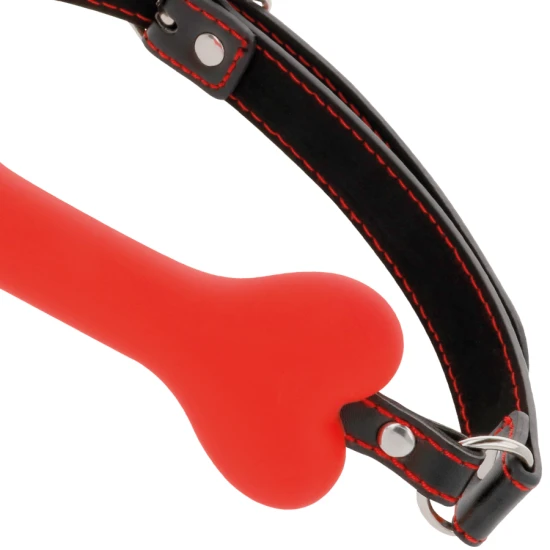 Model tip produs: Gag din silicon, Culoare: Roșu