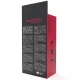 Breathable silicon gag, Negru