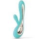 Vibrator Soraya 2 Rabbit, Verde