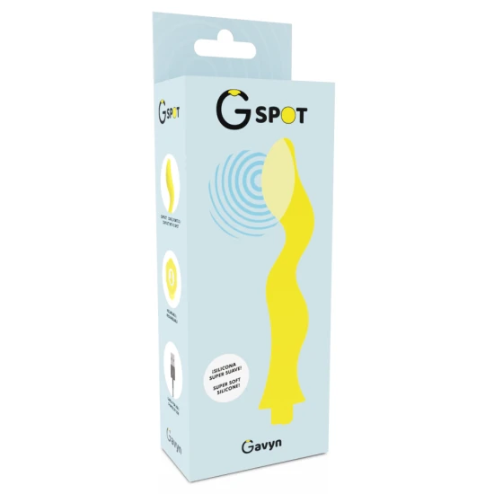 VIBRATOR PENTRU G-SPOT GAVYN - Galben