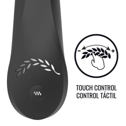 Vibrator Tip Produs Kean, Negru & Argintiu