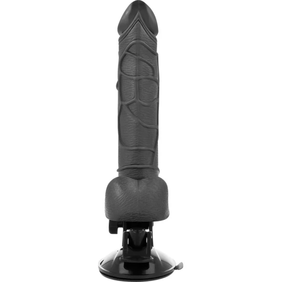 Vibrator Realistic - Negru, 19.5 cm.