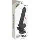 Vibrator Realistic - Negru, 19.5 cm.