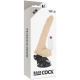 Vibrator penis realist cu telecomandă, TPE, 19 x 4 cm