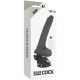 Vibrator Realistic - Negru, 19 cm.