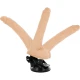 Dildo Realistic Articulabil - Vibrator, Flesh, 18.5 cm