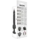 Dildo Articulat - Realist, Negru, 20 cm.