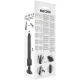 Vibrator Realistic - Negru, 18.5 cm.