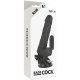 Vibrator Realistic - Negru, 18.5 cm.