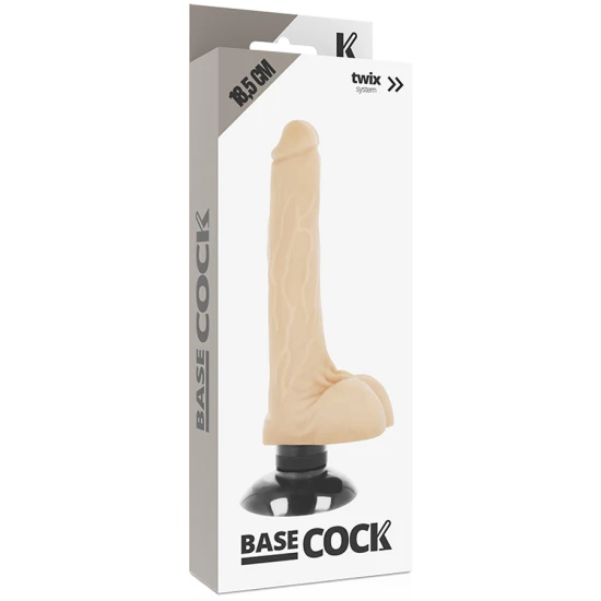 Vibrator Realistic - 18.5 cm, Flesh, BS016