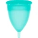 Cupă menstruală din silicon FDA, Aquamarine, mărimea L