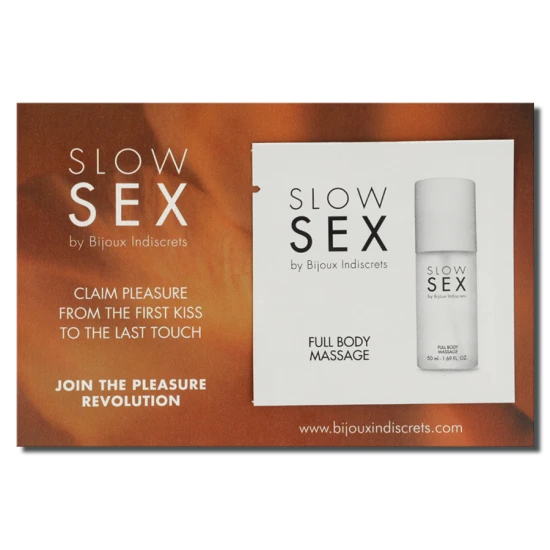 BIJOUX - Gel de masaj intim pentru tot corpul, Aroma de cocos, 2 ml