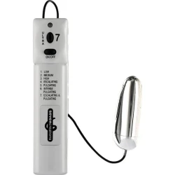 Ou vibratoare ULTRA 7 din ABS, cu telecomandă