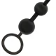 Lanț bile anale, 29 cm, Negru