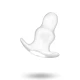 Dilatator anal din TPE, transparent, 7 cm