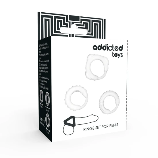 Set inele C, transparent