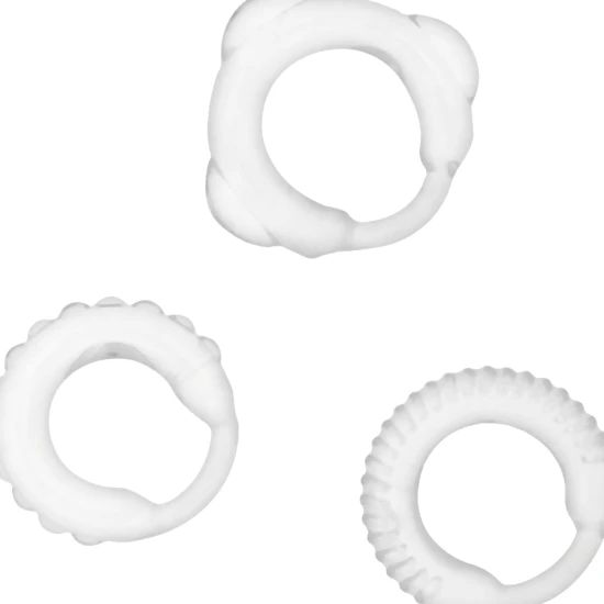 Set inele C, transparent