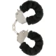 FURRY FUN CUFFS BONDAGE - Negru