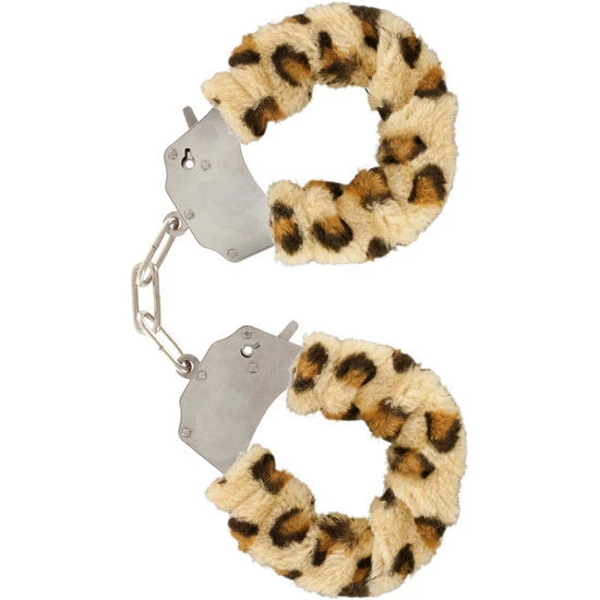 FURRY FUN CĂTUȘE BONDAGE LEOPARD - Roz