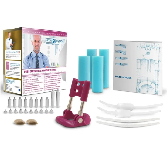 Dispozitiv corecție curbură penis din aluminiu, medical