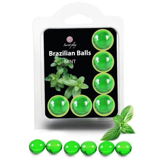 Set 6 Brazilian Balls, Roz