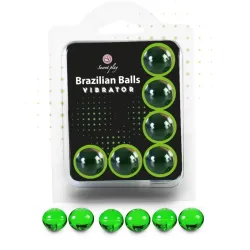 Set 6 bile braziliene vibrator, Roz