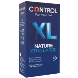 CONTROL - Prezervative Model Adapta Nature XL, Transparent