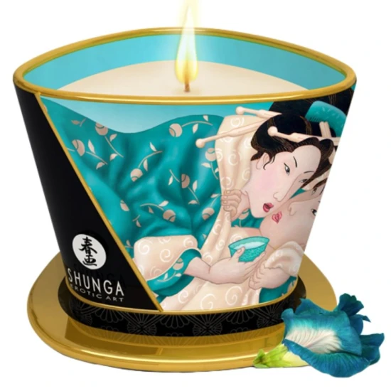 Lumânare de masaj cu aromă de flori exotice - 170 ml