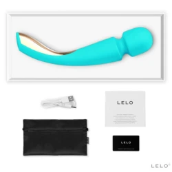 Masajer LELO - Smart Wand 2, Turcoaz, Mărime Unică