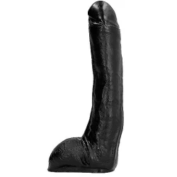 DILDO - Negru - 29 cm curbat