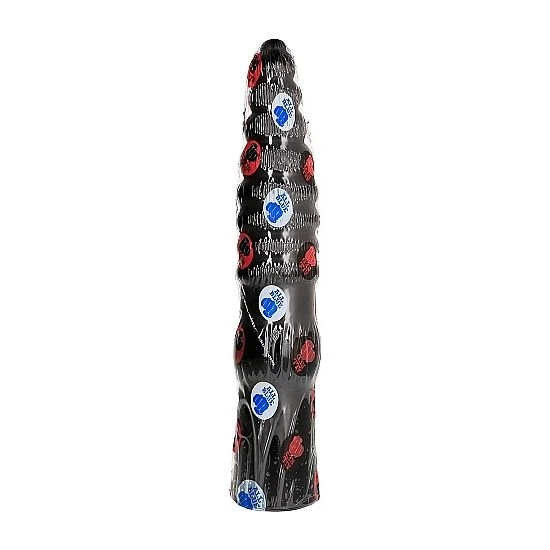 DILDO ANAL, 33 CM, Negru