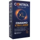 CONTROL - Prezervative Finissimo XL, 12 bucăți