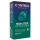 CONTROL - Prezervative Model cu puncte și linii, transparent